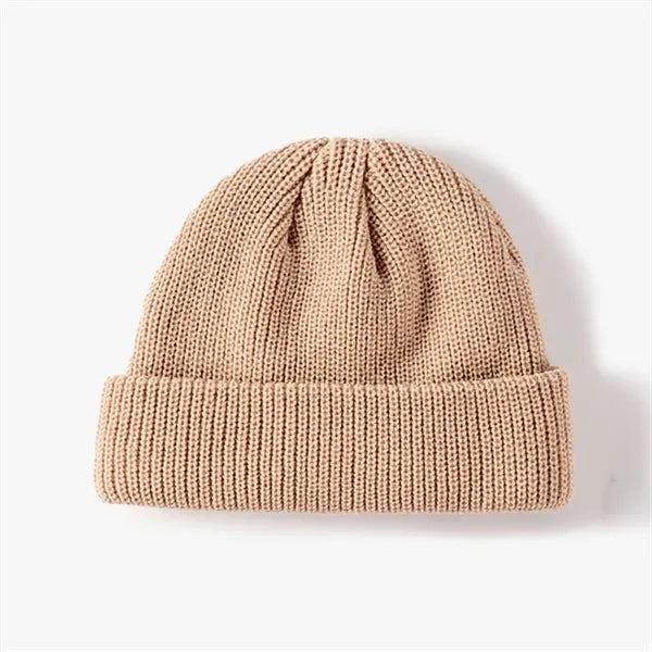 Knit Cuff Beanie Cap