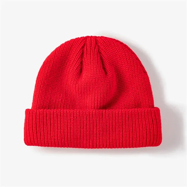 Knit Cuff Beanie Cap