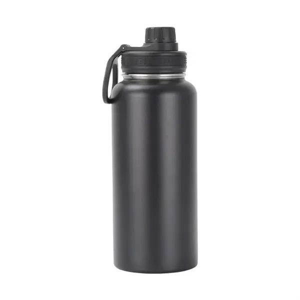 Multiple Sizes SS Vacuum Sports Bottle w/ Twist Chug Lid