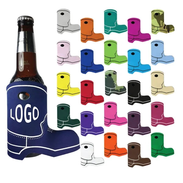 Oz Boot-Shaped Multi-Color Cup Sleeve