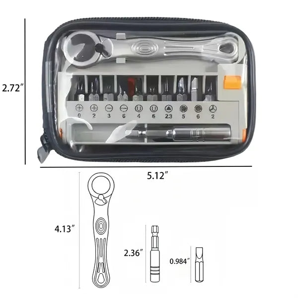 Portable Mini Screwdriver Set Multi Function Tool Kit