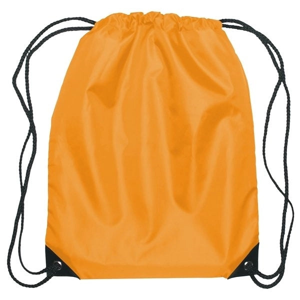 Drawstring Tote Backpack/ Sports String Bag