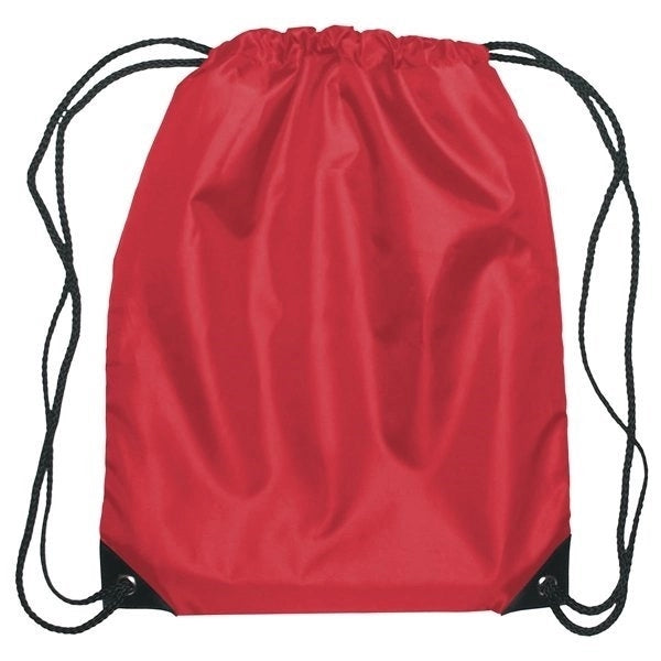 Drawstring Tote Backpack/ Sports String Bag