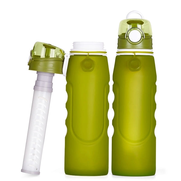 24oz Folding Sports Water Bottles- FDA certified
