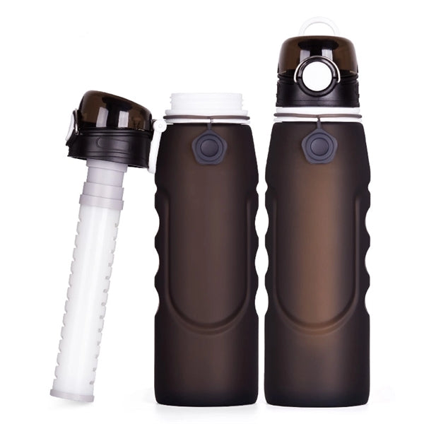 24oz Folding Sports Water Bottles- FDA certified
