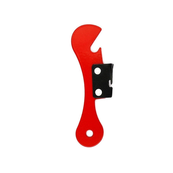 Solid Color Aluminum Bottle Opener and Keychain
