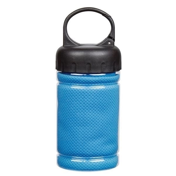 Cooling Towel in Carabiner Case