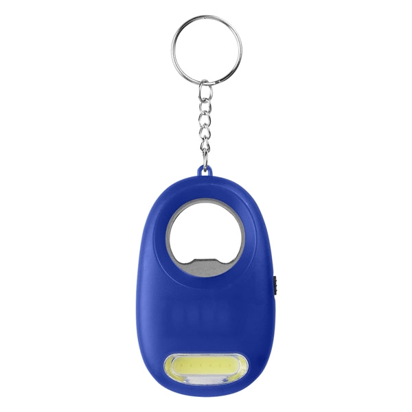 COB Light Keychain with Bottle Opener