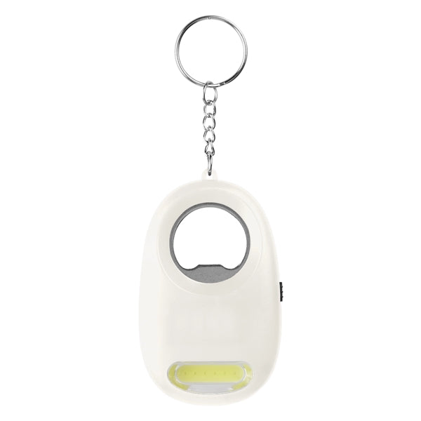 COB Light Keychain with Bottle Opener