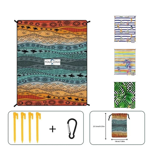 Quick Dry Waterproof Beach Mat Outdoor Picnic Blanket