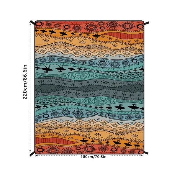 Quick Dry Waterproof Beach Mat Outdoor Picnic Blanket