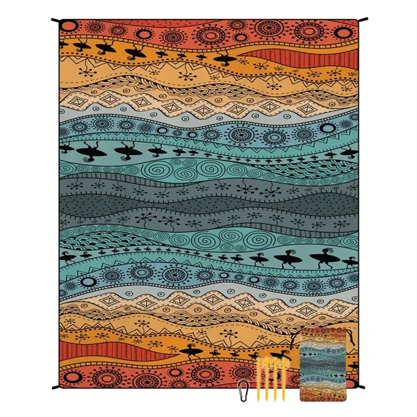 Quick Dry Waterproof Beach Mat Outdoor Picnic Blanket