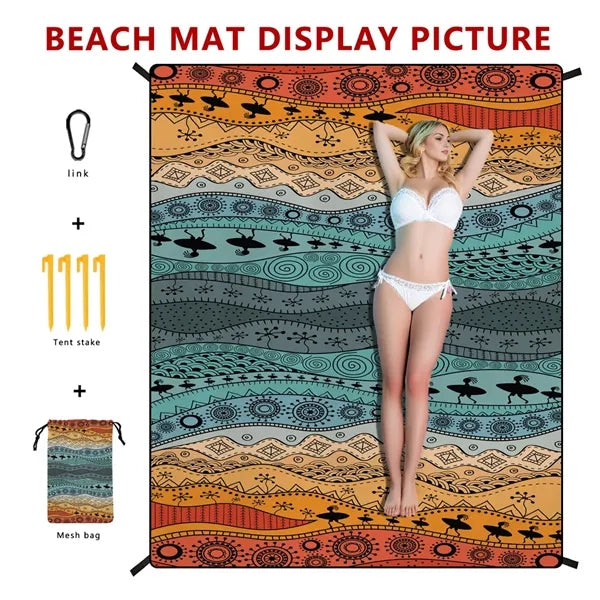 Quick Dry Waterproof Beach Mat Outdoor Picnic Blanket