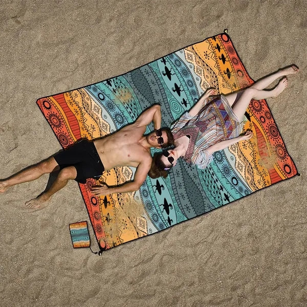 Quick Dry Waterproof Beach Mat Outdoor Picnic Blanket