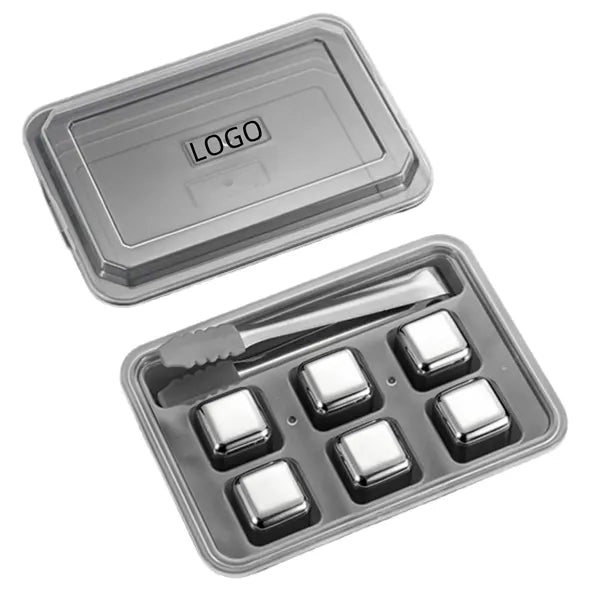 Thickened 304 Stainless Steel Metal Whisky Stone