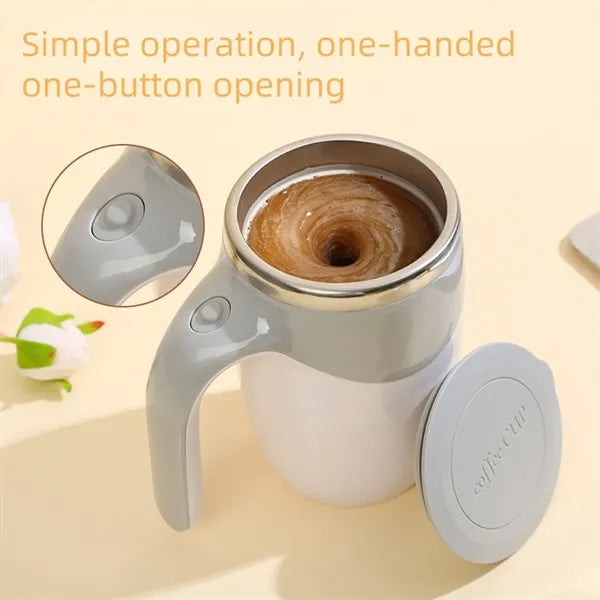 Automatic Self Stirring Coffee Mug Stainless Insulated Cup