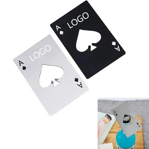 Poker Card Beer Bottle Opener