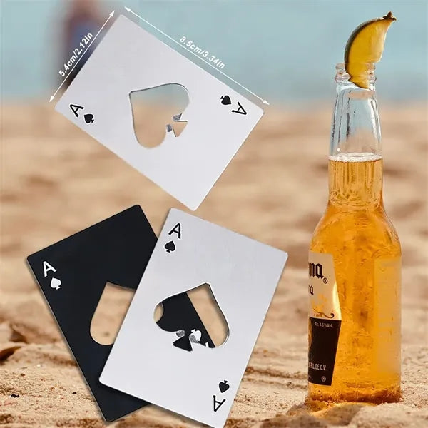 Poker Card Beer Bottle Opener