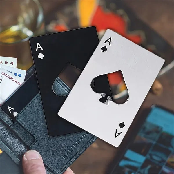 Poker Card Beer Bottle Opener