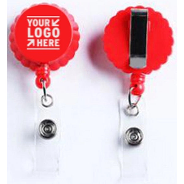 Bottle cap Retractable badge holder