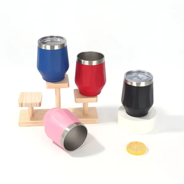 12oz Double-Wall Stainless Steel Tumbler
