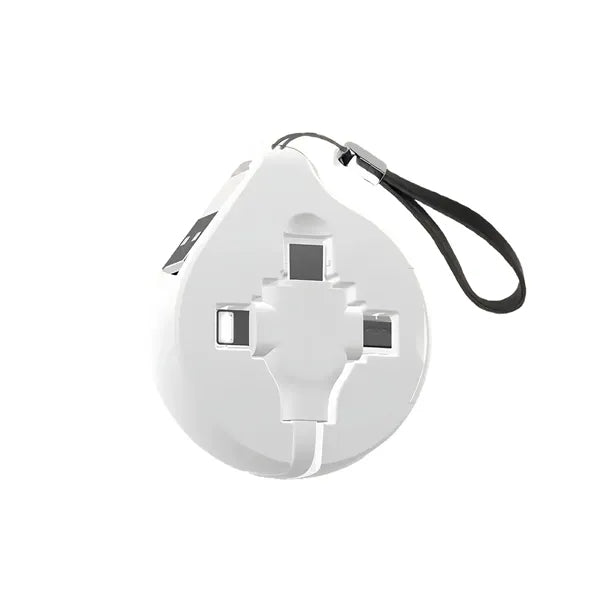 3 In 1 Fast Charging Cable Retractable USB Multi Device