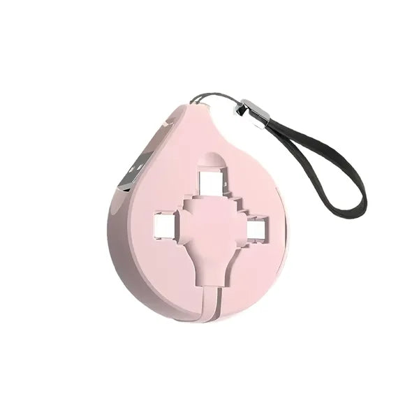3 In 1 Fast Charging Cable Retractable USB Multi Device