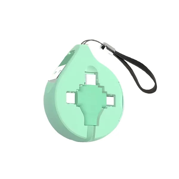 3 In 1 Fast Charging Cable Retractable USB Multi Device