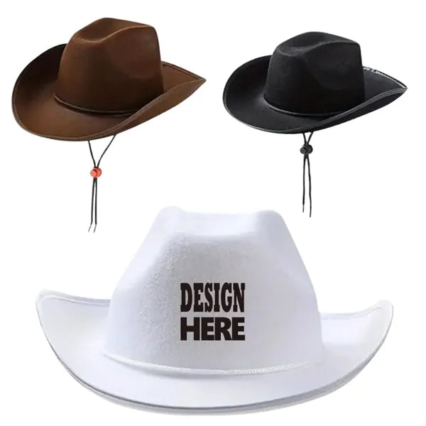 Classic Western Suede Cowboy Hat