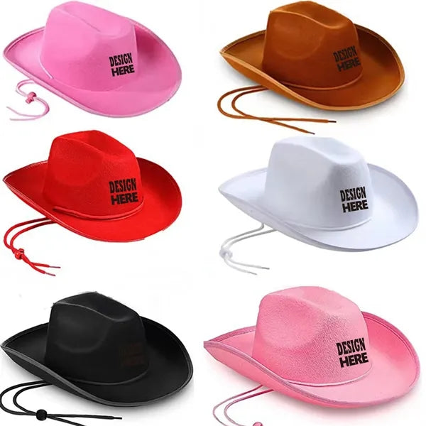 Classic Western Suede Cowboy Hat