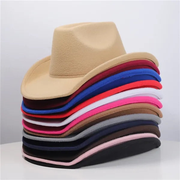 Classic Western Suede Cowboy Hat
