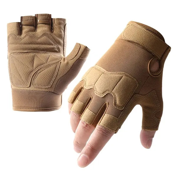 Wear-Resistant Half-Finger Non-Slip Tactical Gloves