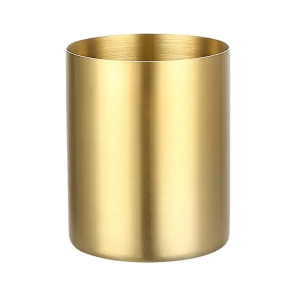 Stainless Steel Colored Circular Pen Holder