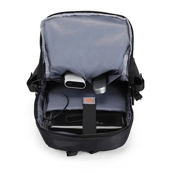 Waterproof Large Capacity USB Travel Anti-Theft Backpack