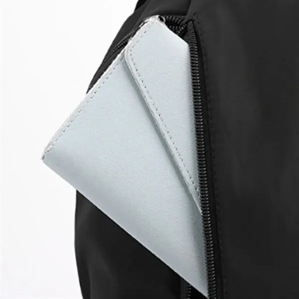 Waterproof Sports Drawstring Backpack With Shoe Compartment