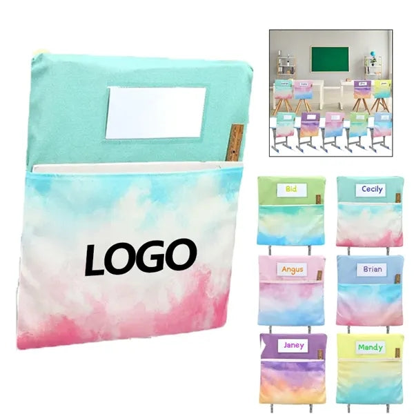 Student Chair Organizer Bag with Pockets