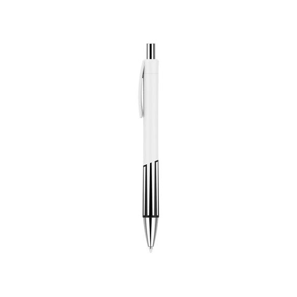Rainbow Grip Pen - White