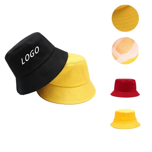 Bucket Hat With Logo For Fishing, Gift, Summer