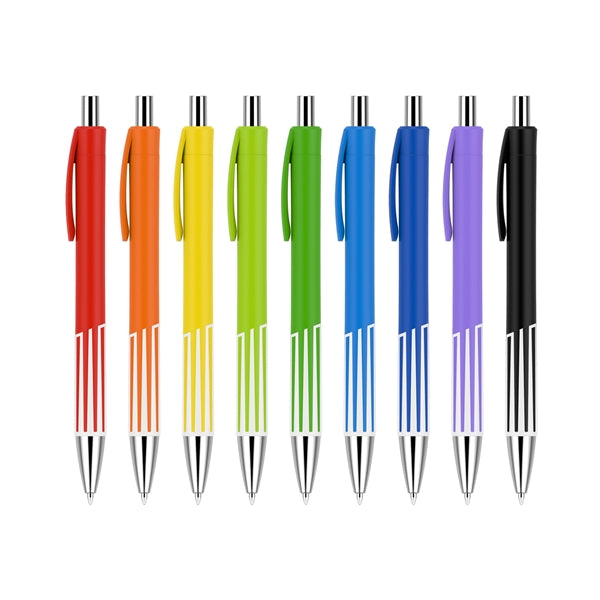 Rainbow Grip Pen - color