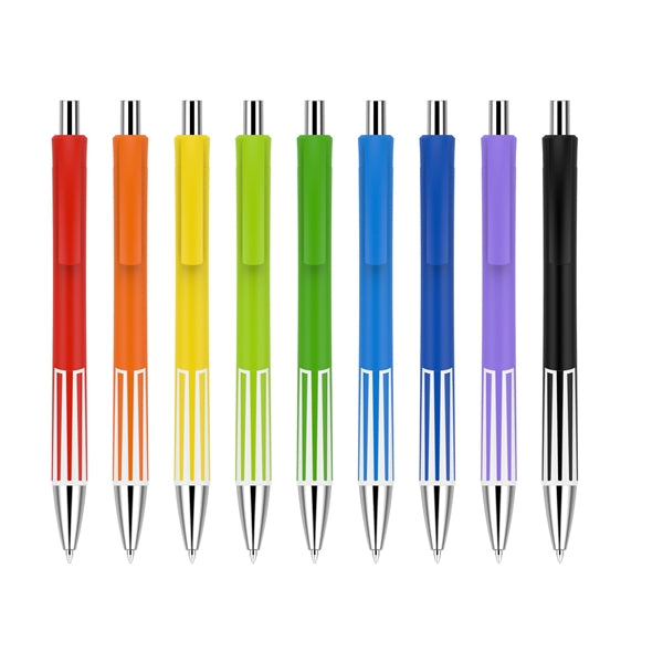 Rainbow Grip Pen - color