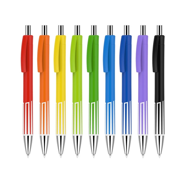 Rainbow Grip Pen - color