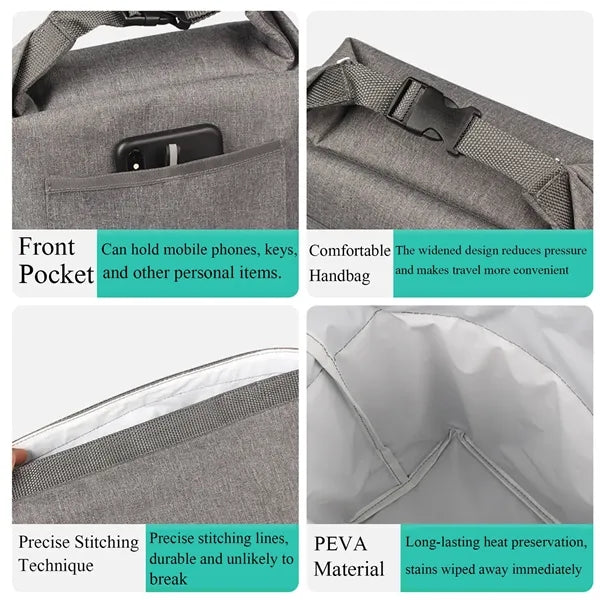 Insulated Lunch Tote Bag