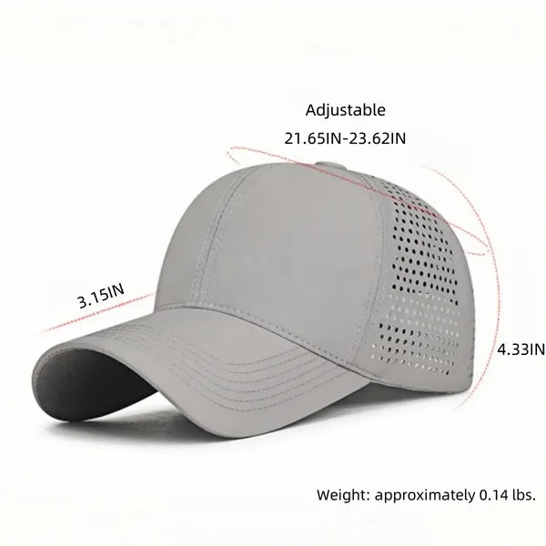 Lightweight Breathable Quick Dry Sports Cap