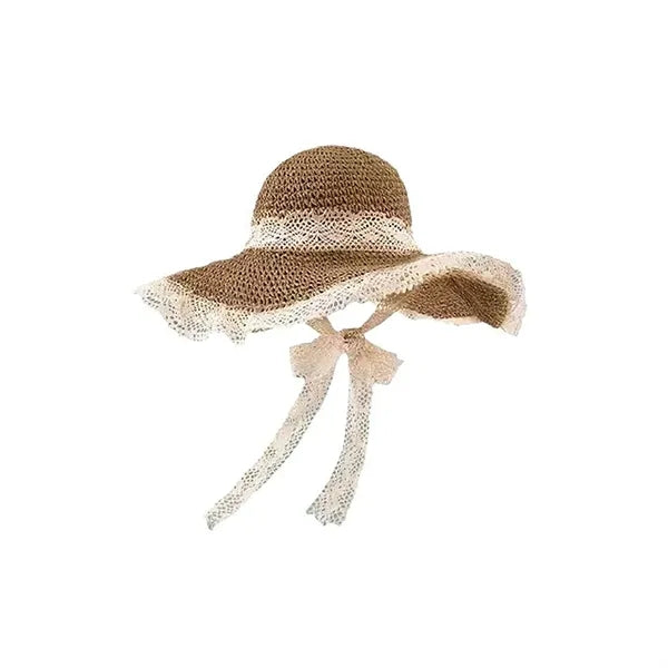 Beach Sun Hat With Logo For Beach, Travel, Activity
