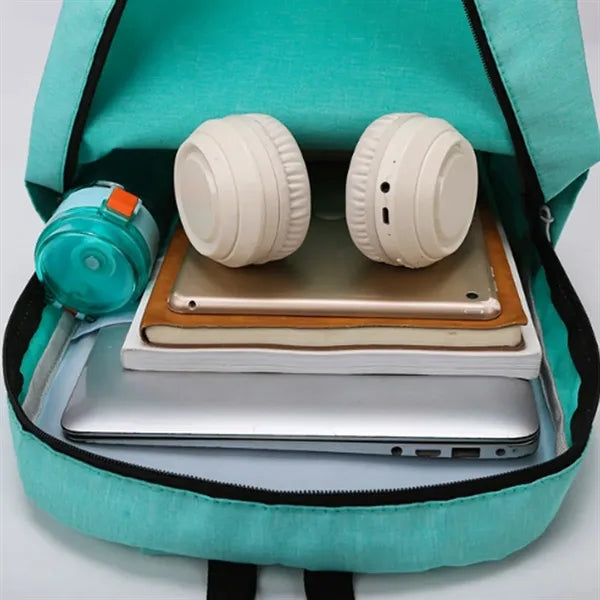 Lightweight Waterproof Large Capacity Solid Color Backpack