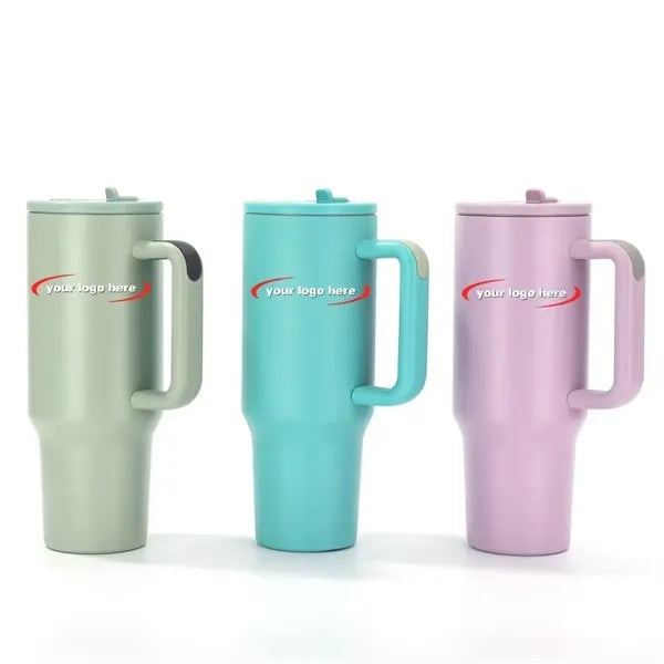 40oz Large Capacity Folding Straw Ice Bomber Car Cup