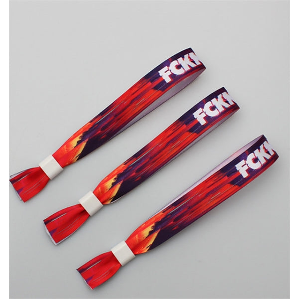 Woven Lanyard Wristband concert band