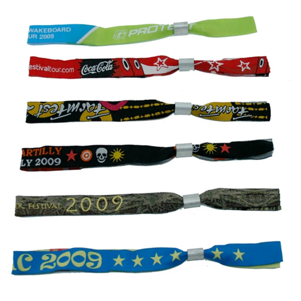 Woven Lanyard Wristband concert band