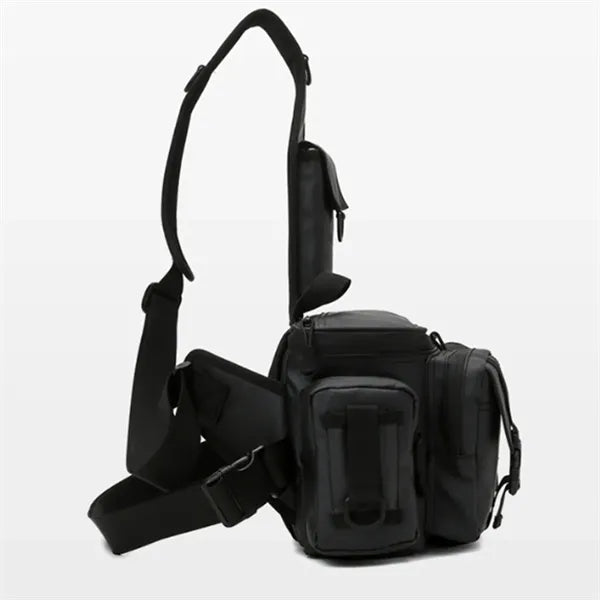 Multifunctional Lure Waist Bag With Convenient Rod Insertion