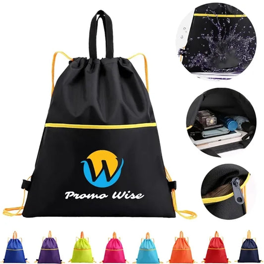 Portable Large Capacity Waterproof Drawstring Backpack